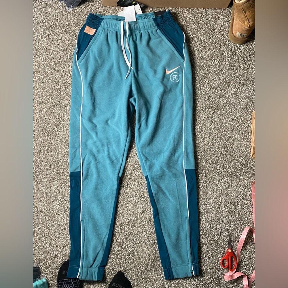Nike FC Football Fleece Midlayer Training Pants Sportswear - Picture 7 of 11